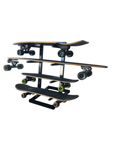 Skateboard Rack 4 Board