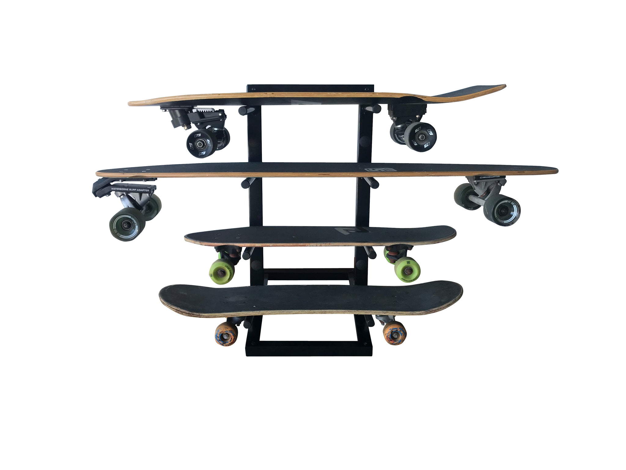 Skaeboard Racks Skateboard Rack 4 Board | Board Racks Australia