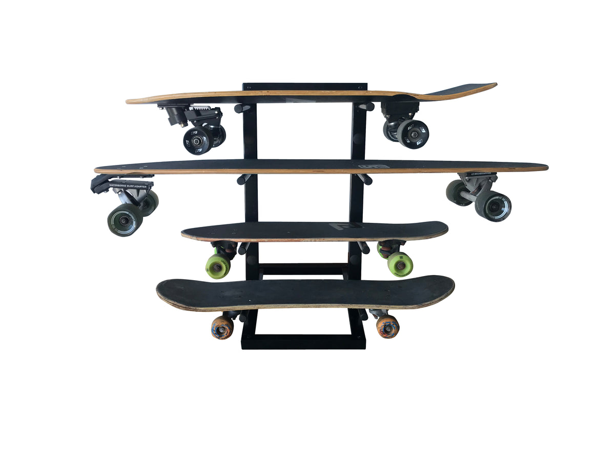 Skateboard Rack 4 Board | Board Racks Australia
