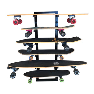 Skateboard Rack 6 Board